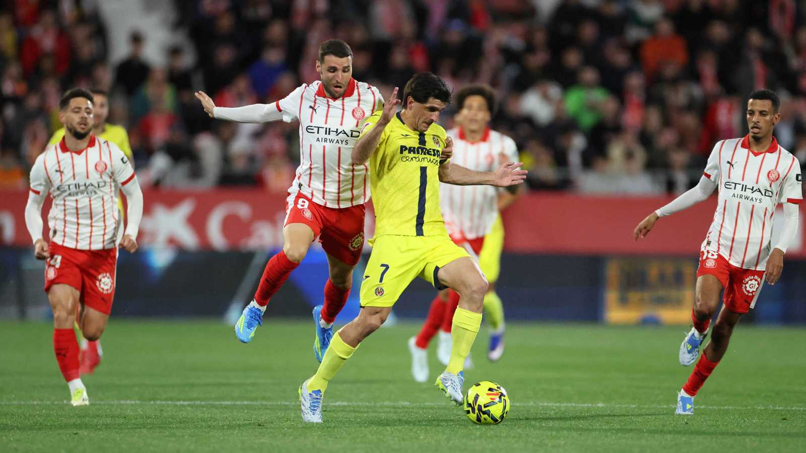 ماذا قدم عز الدين أوناحي في فوز جيرونا على فياريال؟ 