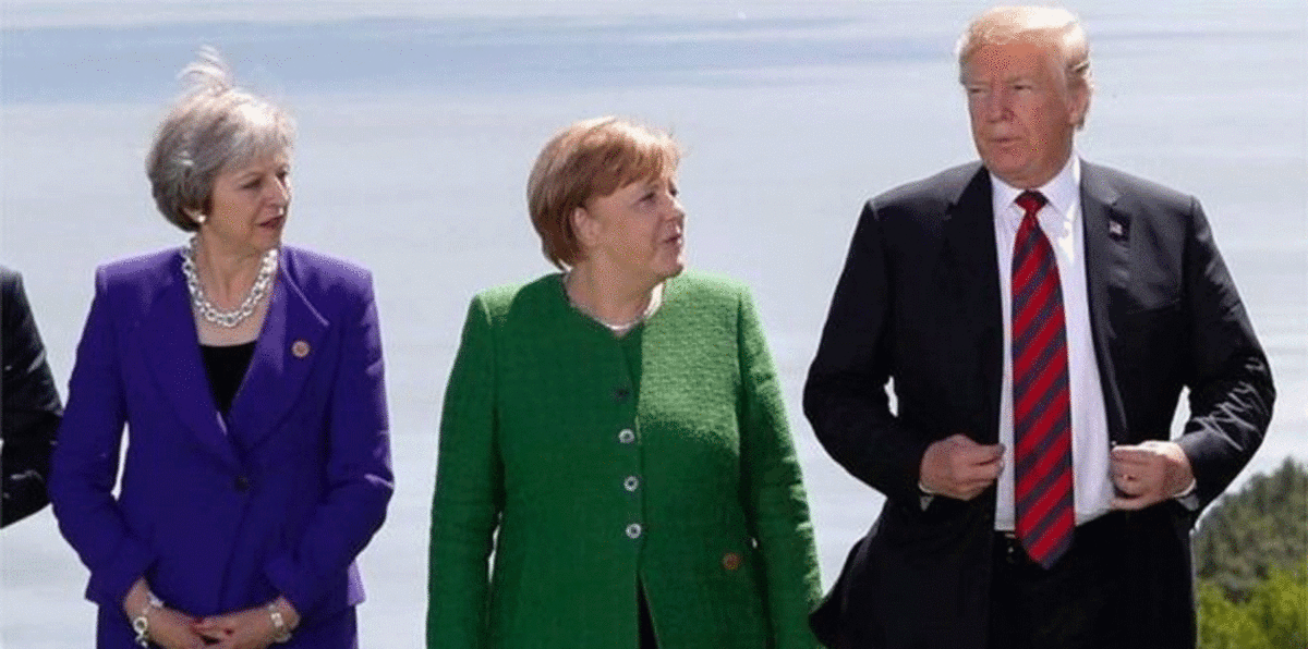 ترامب سيغادر قمة مجموعة السبع قبل إجراء محادثات بيئية