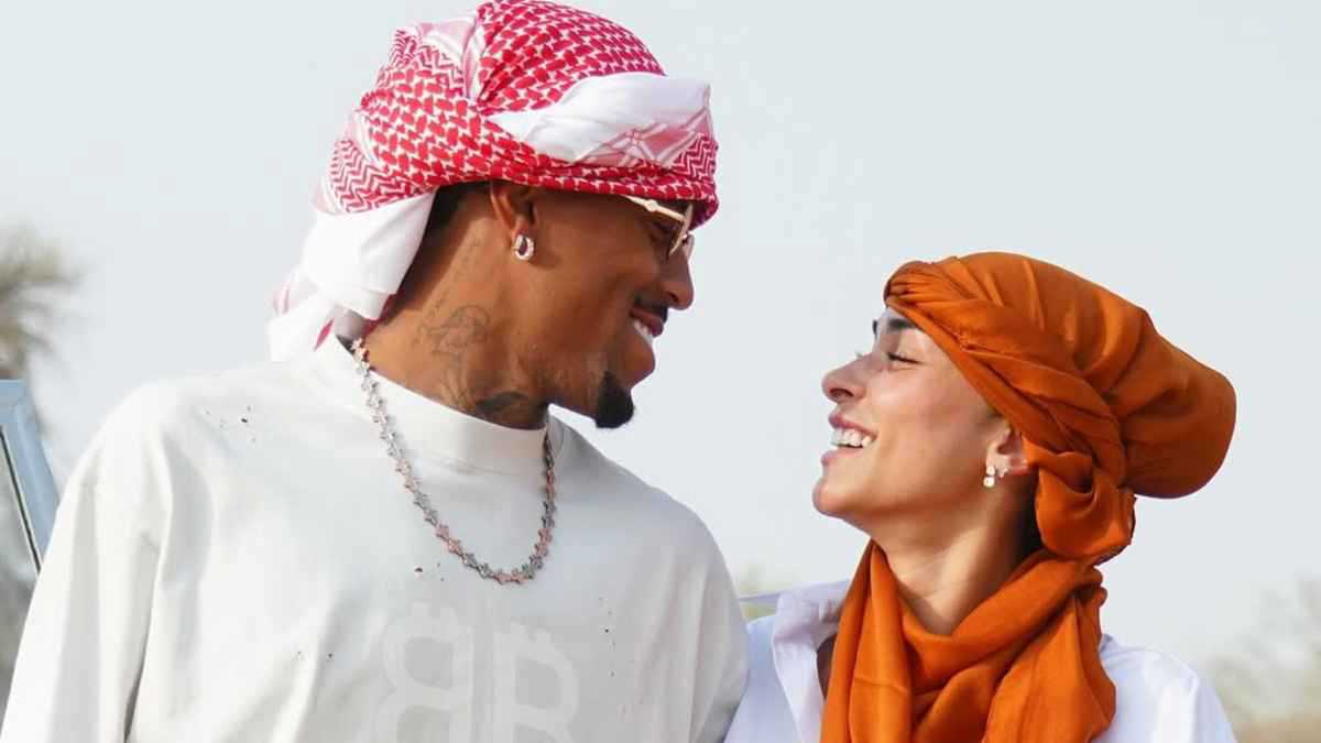 6 صور مذهلة من إجازة نجم ريال مدريد وزوجته في دبي (شاهد)