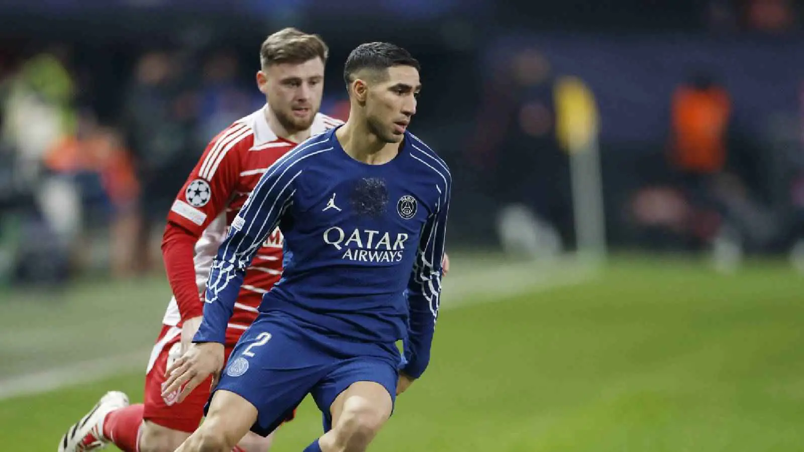 أشرف حكيمي يحطم رقم محرز في دوري أبطال أوروبا