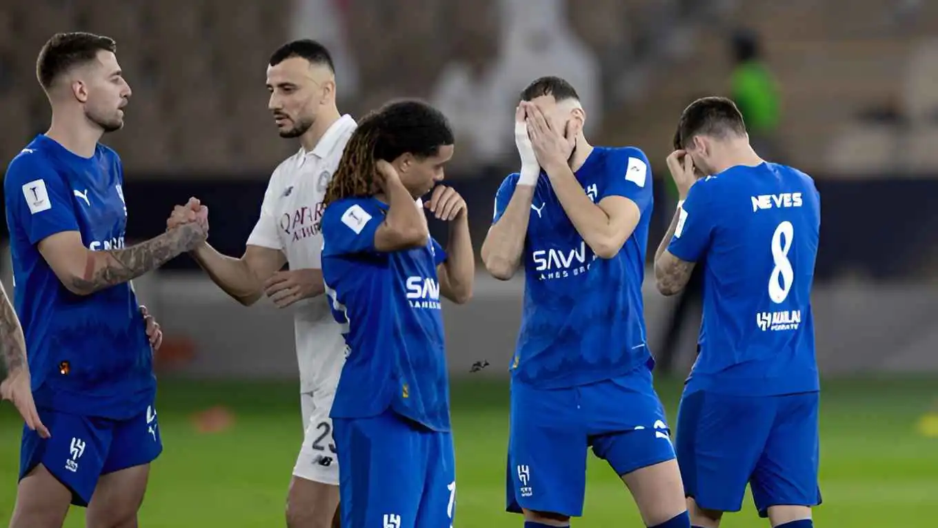 إنزاغي وبنزيما.. ردود فعل مدوية بعد خسارة الهلال السعودي أمام السد