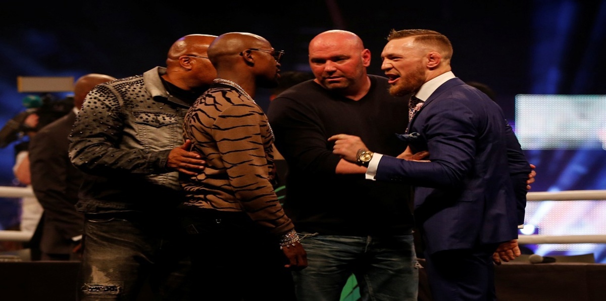 مكغريغور يُهين مايويذر ويتعرض لعلاقته بزوجته