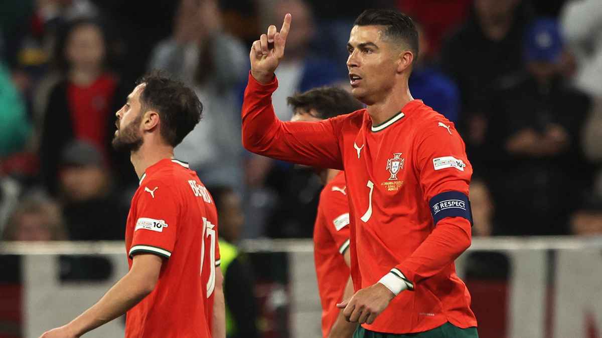 ترتيب هدافي دوري الأمم الأوروبية بعد هدف رونالدو أمام ألمانيا