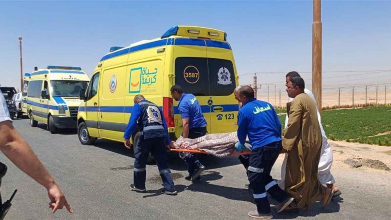 8 قتلى و26 مصابا بحادث سير مروع في صعيد مصر (فيديو)