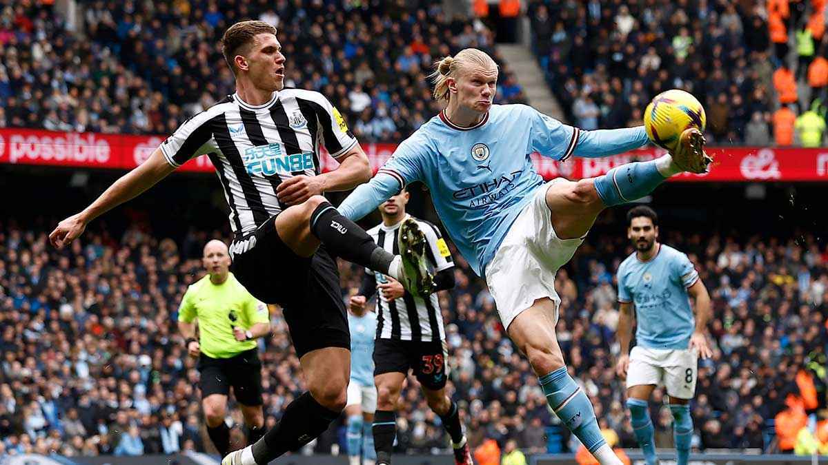 متابعة مباشرة لمباراة مانشستر سيتي ونيوكاسل في الدوري الإنجليزي 