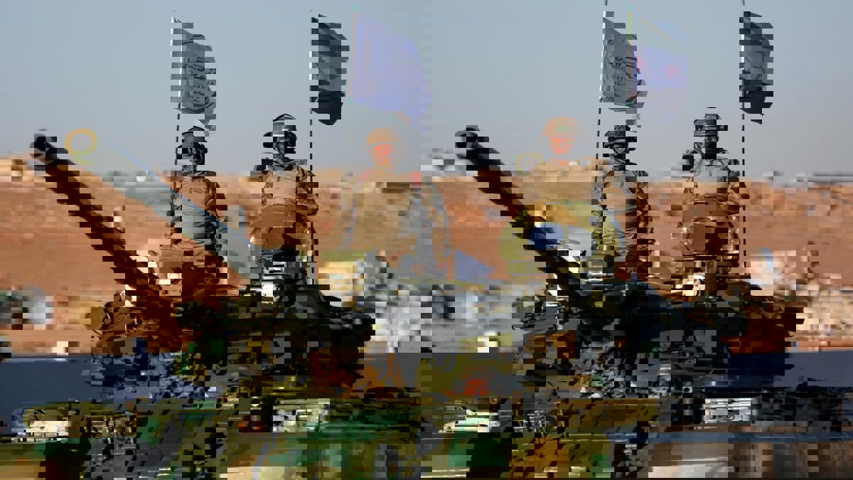 معارضون سوريون مدعومون من تركيا يحشدون في إدلب