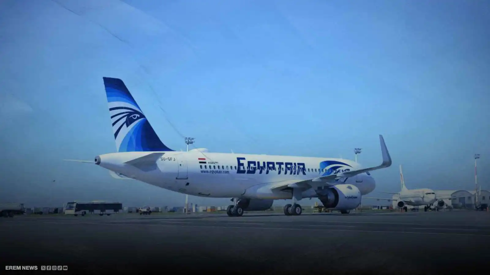 "تنبيه آلي".. مصر للطيران توضح أسباب هبوطها الاضطراري بإسطنبول (فيديو إرم)