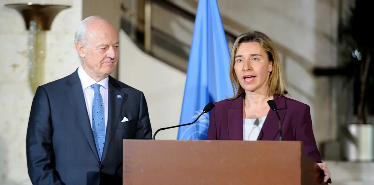 الأمم المتحدة والاتحاد الأوروبي يطالبان بالعودة لمحادثات السلام في سوريا