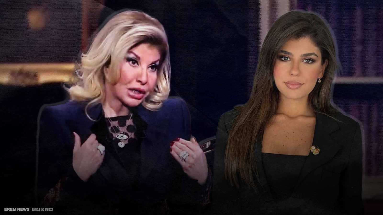 موقف محرج لمذيعة لبنانية فشلت بالتعرف على هالة سرحان (فيديو إرم)