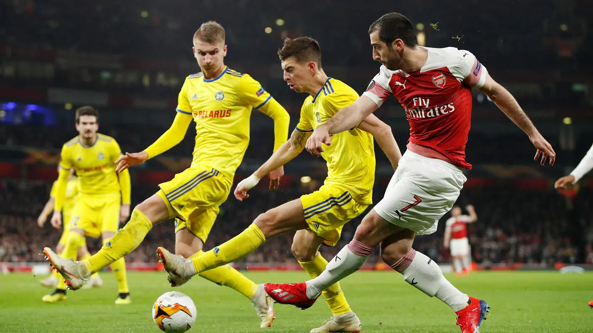 أهداف مباراة آرسنال وباتي بوريسوف.. 3/0 للغانرز (فيديو)