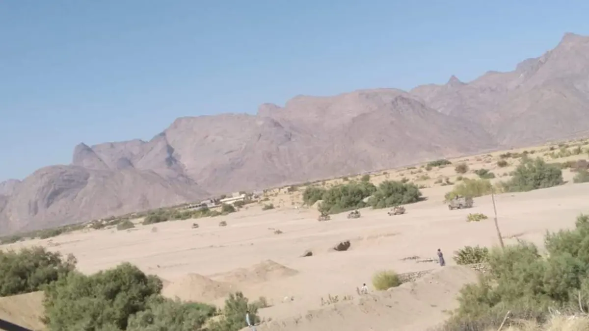 قوات العمالقة تدخل حريب مأرب بعد طرد الحوثيين من شبوة