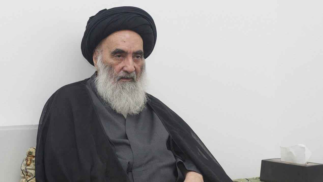أول تعليق من السيستاني على اغتيال نصر الله