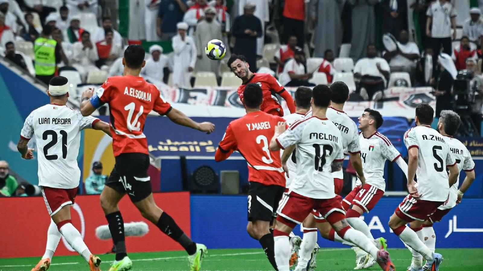 منتخب مصر يقتنص تعادلا قاتلا من منتخب الإمارات في كأس العرب (فيديو)