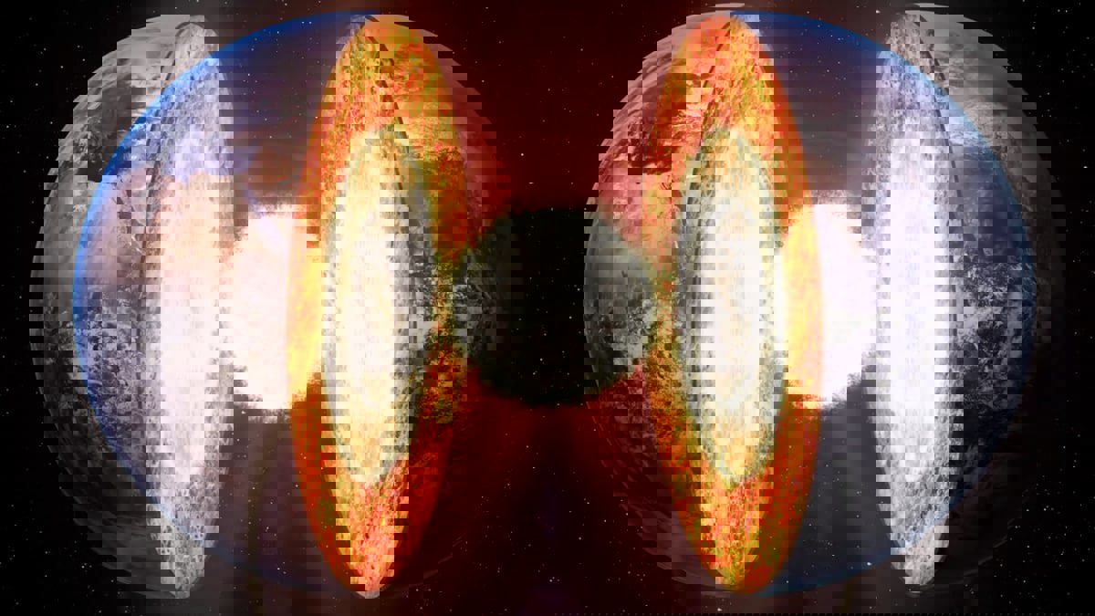 باطن الأرض قد يحتوي على أجزاء كبيرة من كوكب آخر