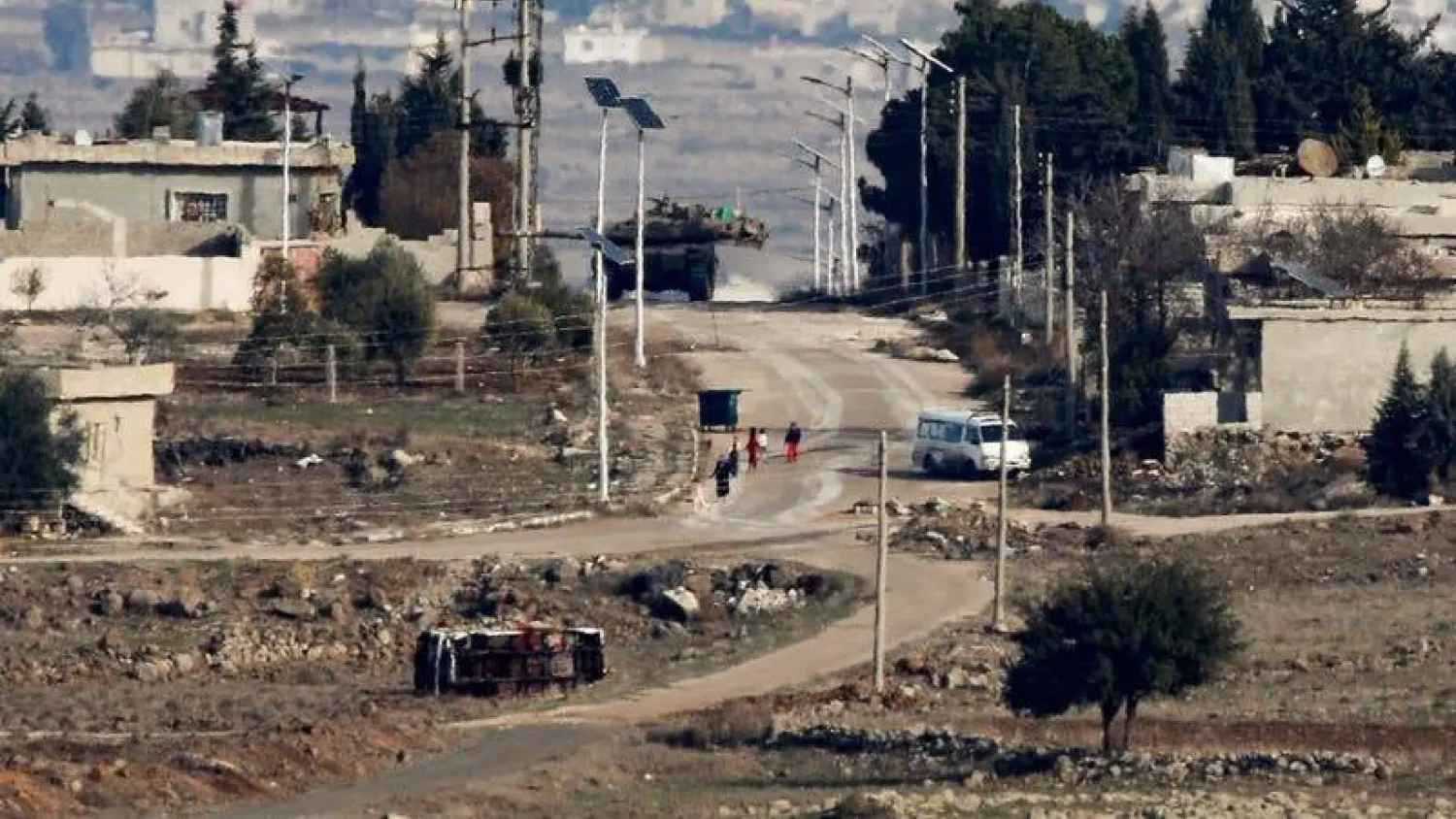 قوة إسرائيلية تتوغل في القنيطرة السورية (فيديو)