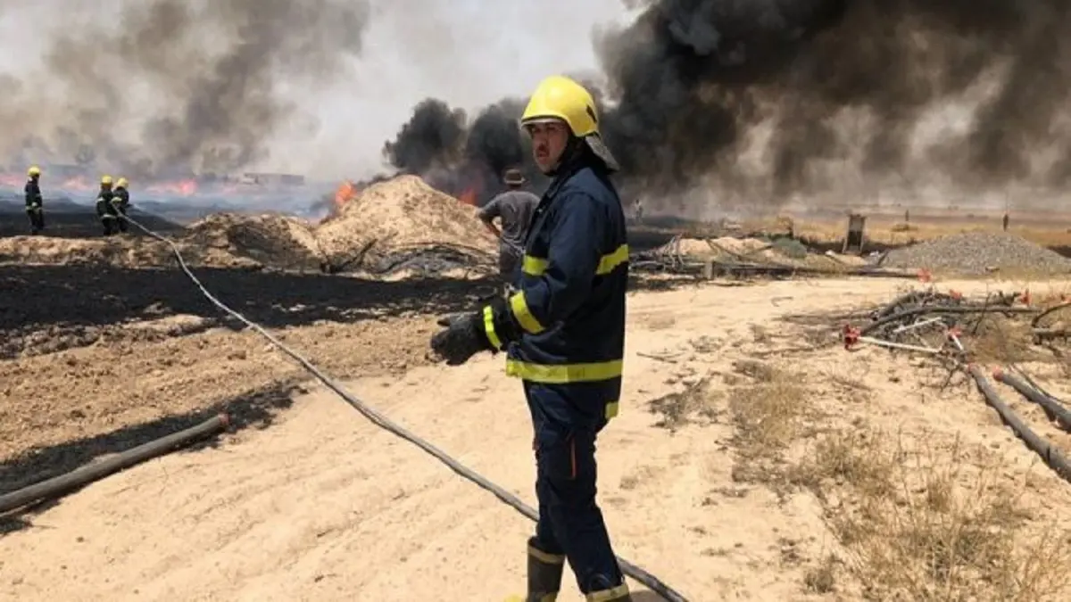 موسم قلق للفلاحين.. الحرائق تتربص بالحقول العراقية ومطالبات بتدخل حكومي