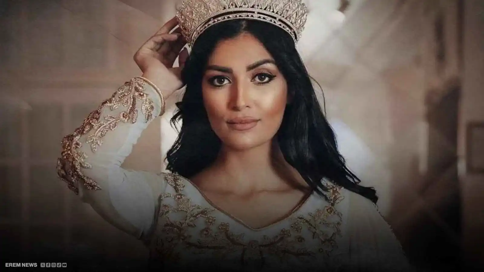 محاكمة من خلف القضبان.. تغريم ملكة جمال الجزائر وحيدة قروج وهي في السجن