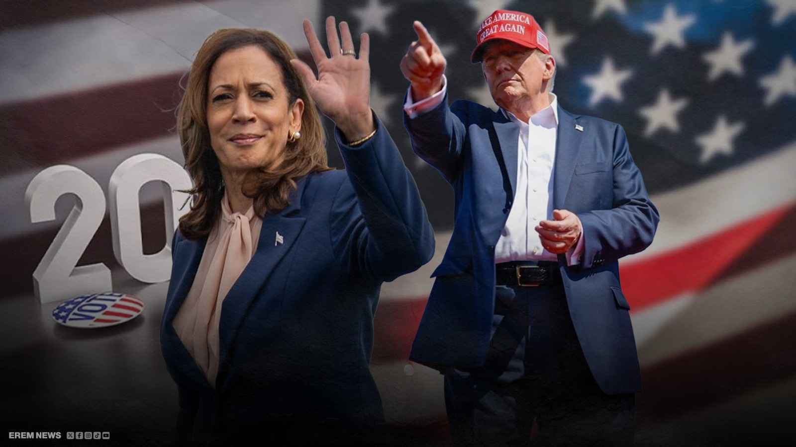  هاريس وترامب يُشعلان سباق الإنفاق في الانتخابات