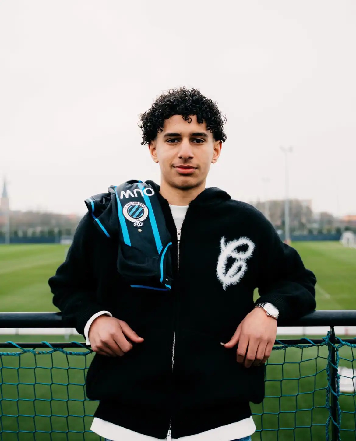 محمد جلال الباي لاعب كلوب بروج البلجيكي