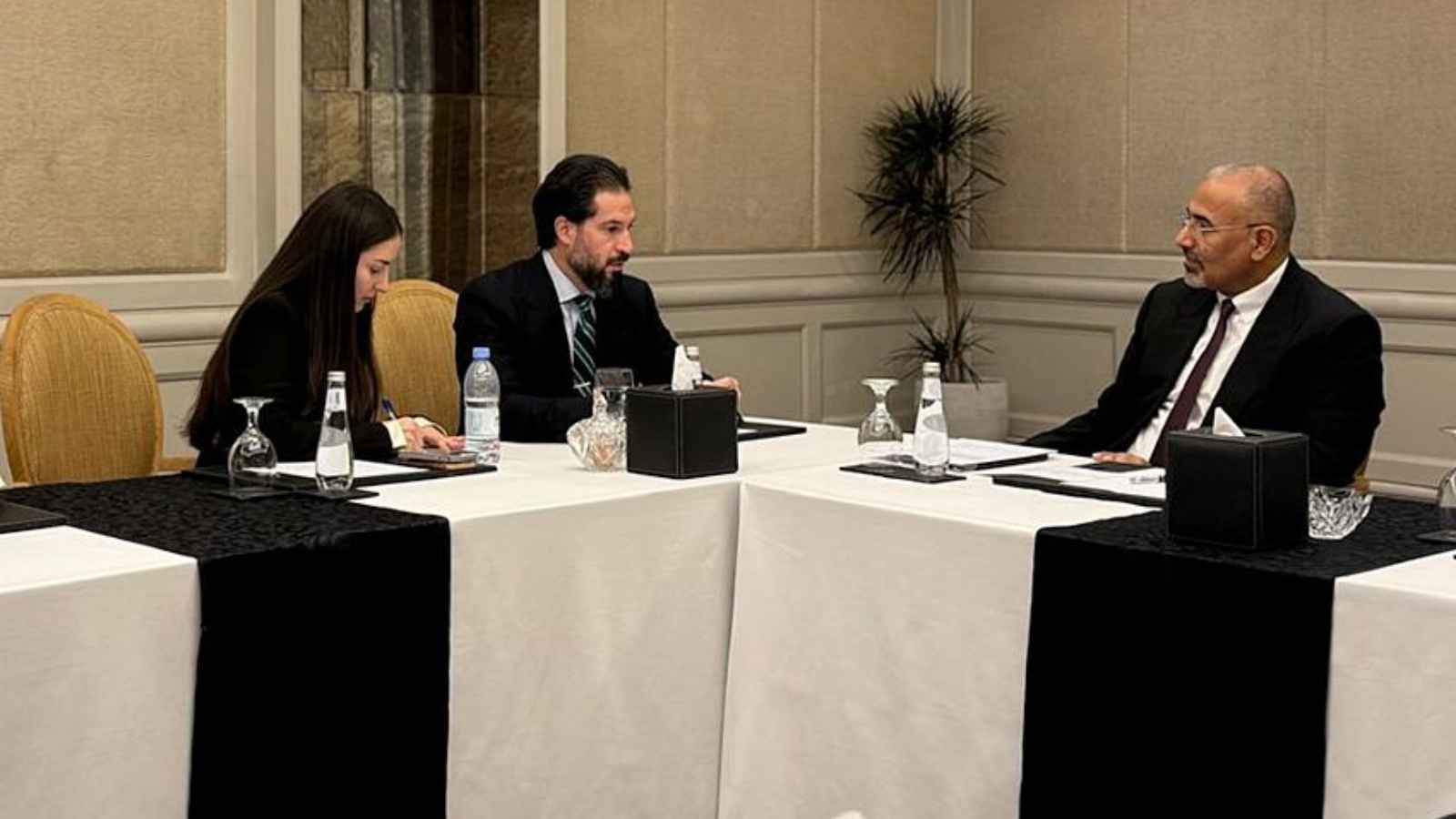 الزبيدي: السلام في اليمن يبدأ بالقضاء على ميليشيا الحوثي