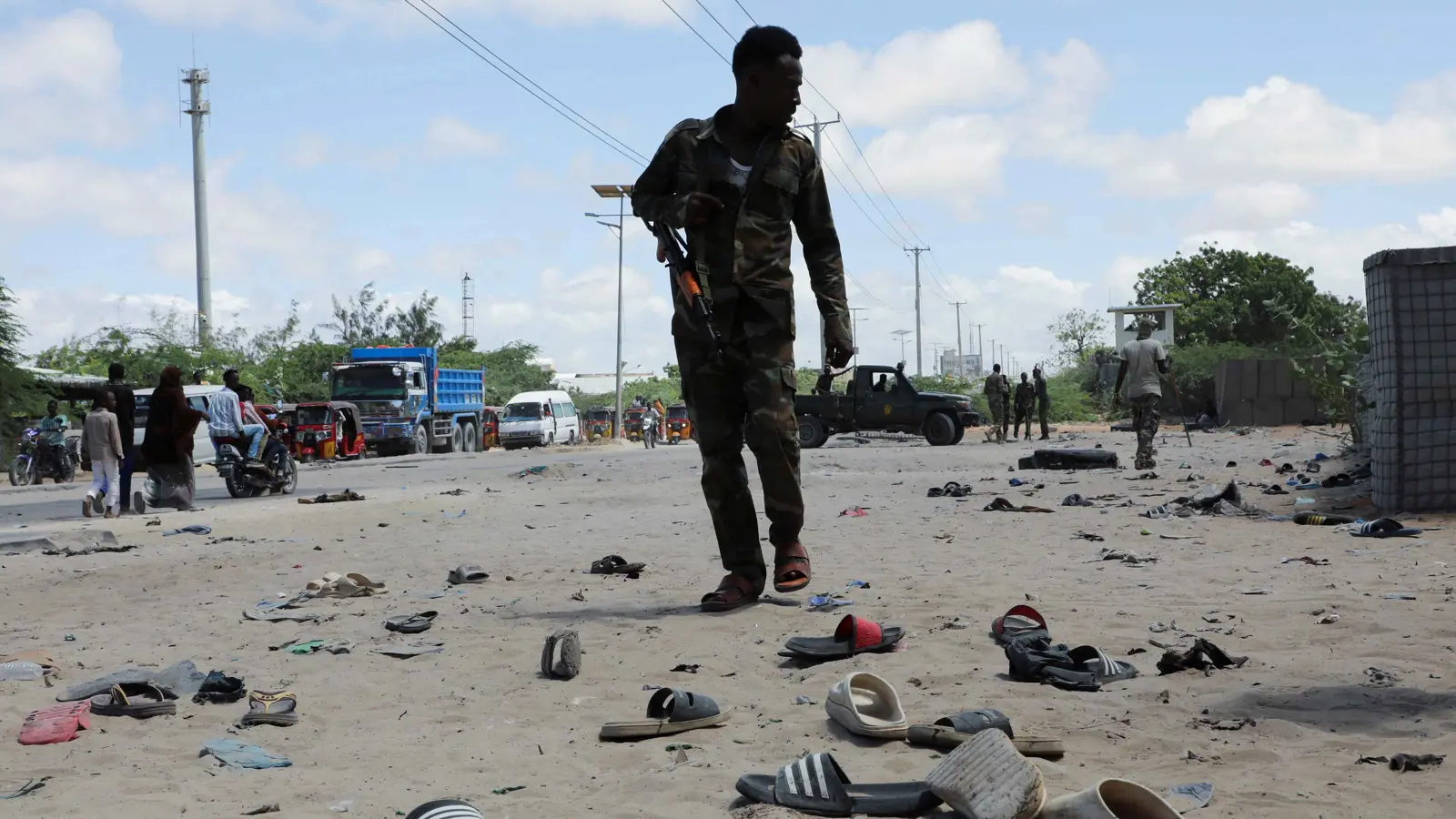 ضربة أمريكية تستهدف متشددين في الصومال (فيديو)