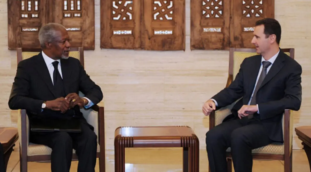 كوفي عنان يكشف خفايا مهمته في سوريا وأسباب استقالته