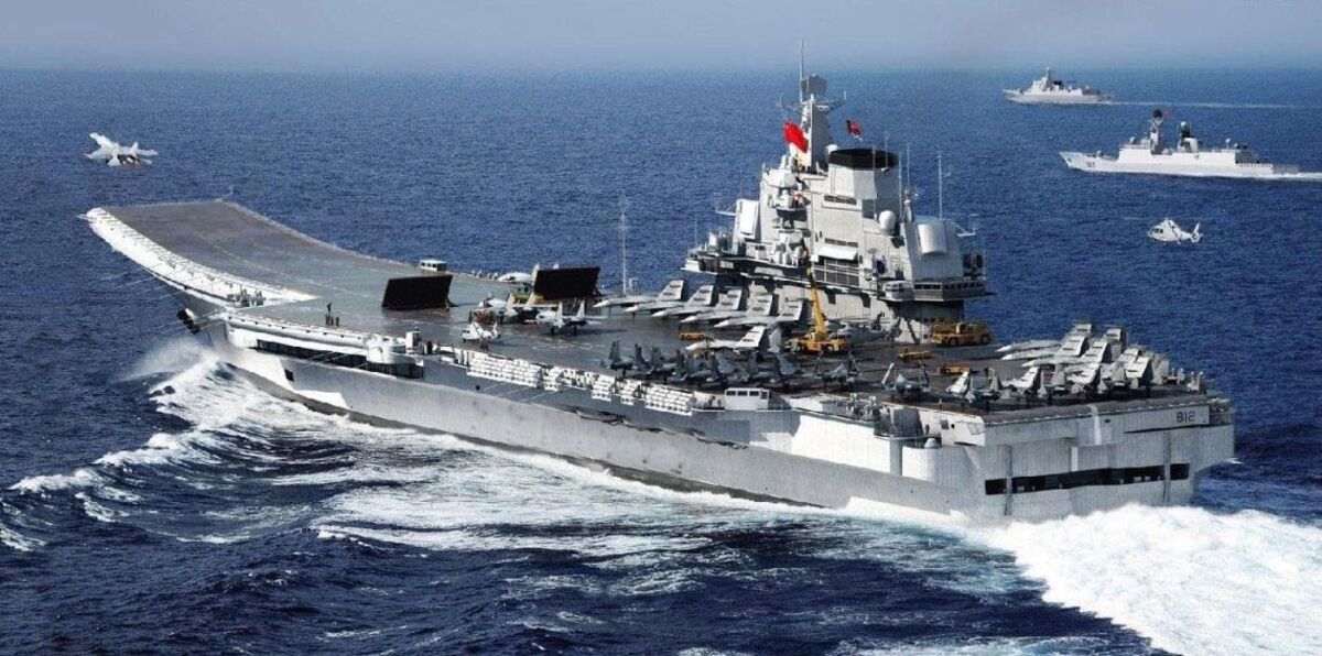 البحرية الصينية تستعرض قوتها في بحر الصين الجنوبي