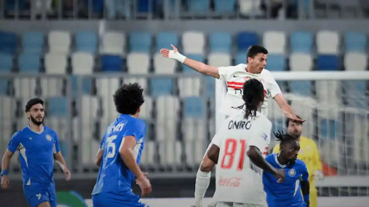 متابعة مباشرة لمباراة الزمالك ضد سموحة بالدوري المصري
