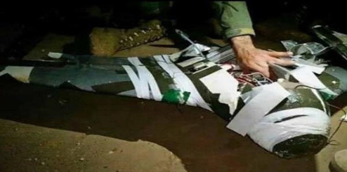 البيشمركة تسقط طائرة تجسس لداعش غرب الموصل (صورة)