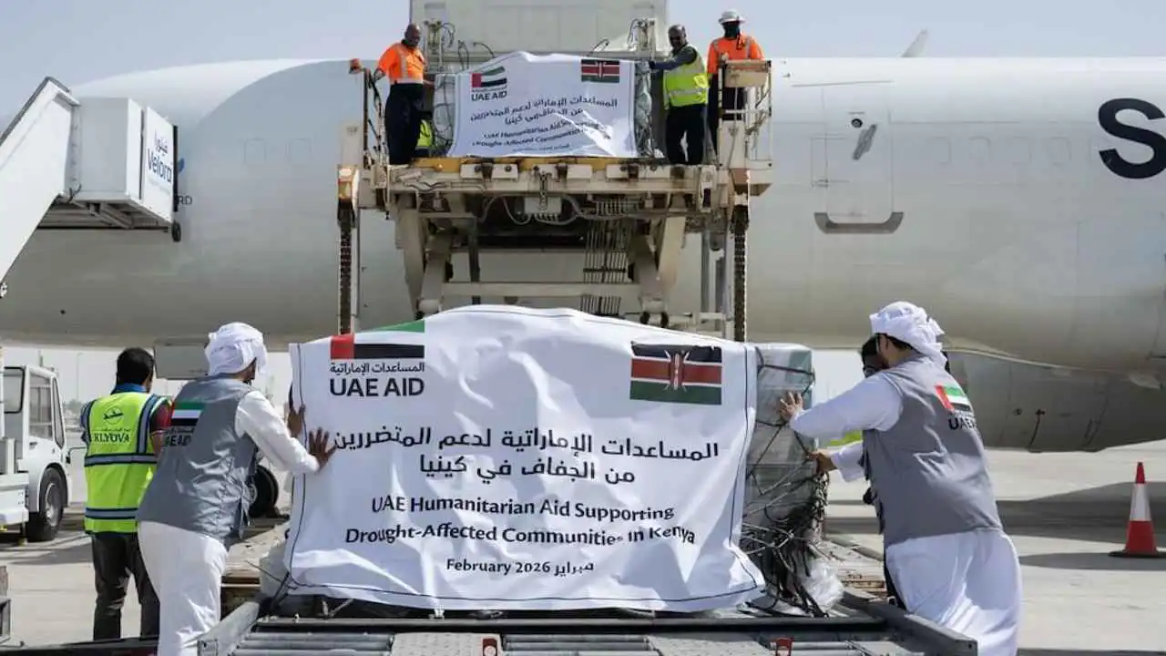 دعما للمتضررين من الجفاف.. الإمارات ترسل 30 طناً من المساعدات إلى كينيا