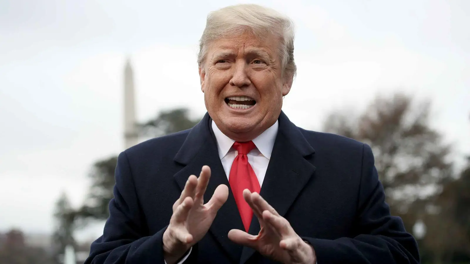 صورة "عملاقة" لترامب في واشنطن تثير الجدل.. ما قصتها؟