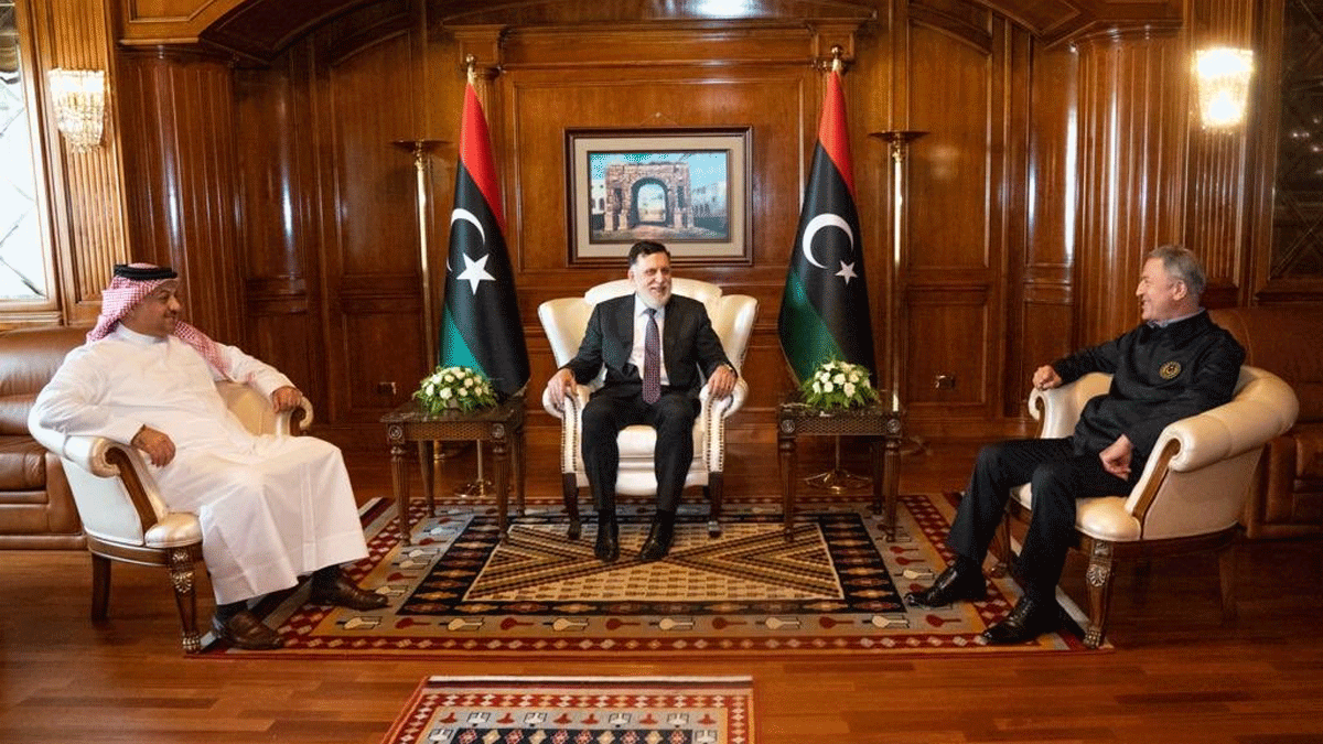 بعد زيارة وزيري دفاع تركيا وقطر لطرابلس.. اتفاق على إنشاء قاعدة عسكرية تركية في ميناء مصراتة