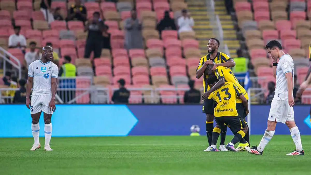 ملخص وأهداف ونتيجة مباراة الاتحاد ضد الأخدود بالدوري السعودي