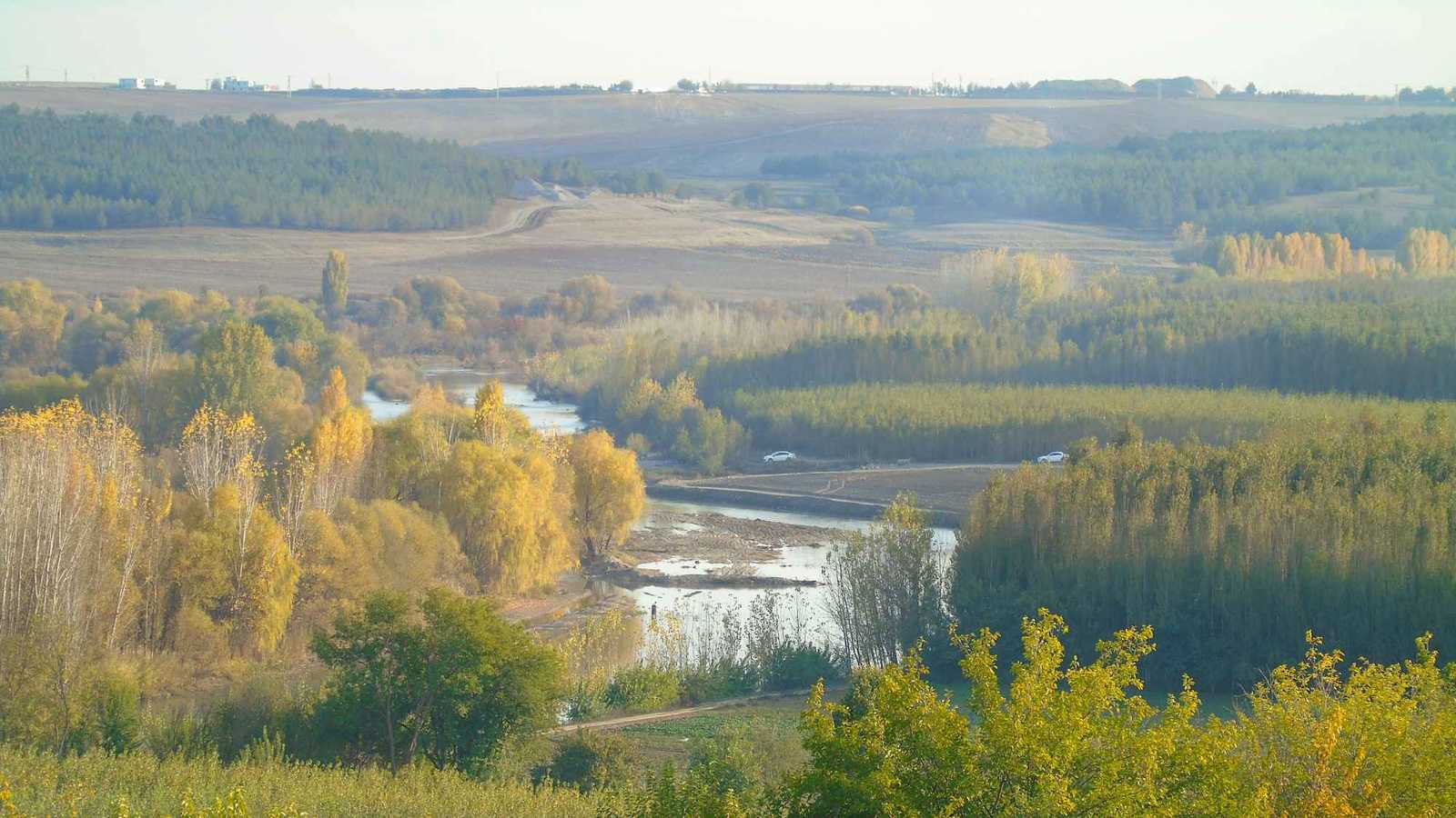 غرقت أثناء الحرب العالمية.. سفينة تركية تظهر في نهر عراقي (فيديو)