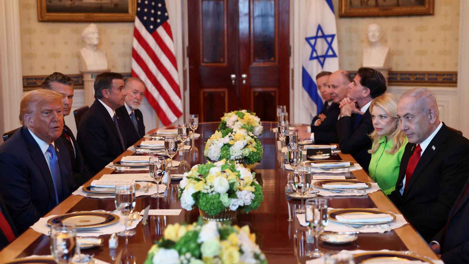 بعد ترقب.. لقاء ترامب ونتنياهو يعيد "تهجير الغزيين" إلى الواجهة