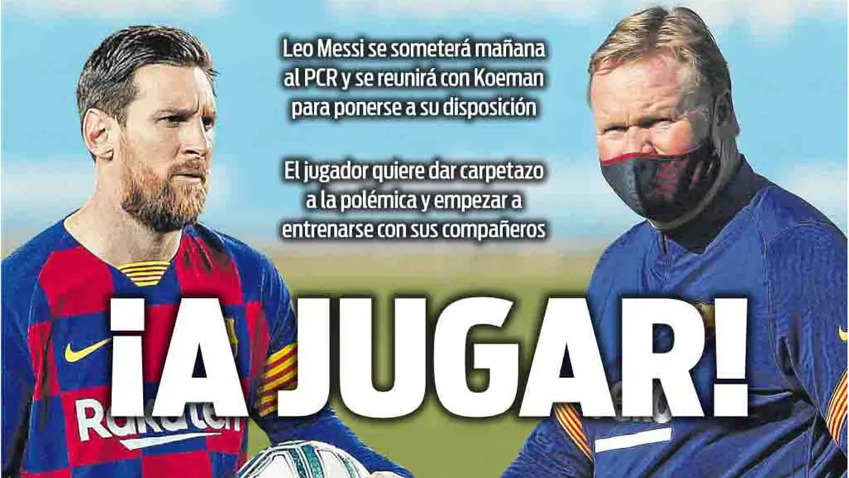 الصحف الرياضية: "تحدي كومان.. إنقاذ ميسي".. و"شكرا مبابي" (صور)