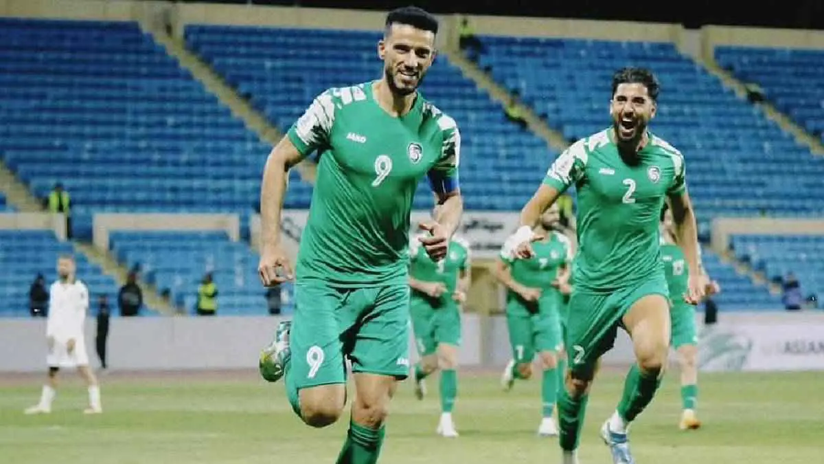 عمر السومة يسجل هدفًا خياليًا في مباراة سوريا وأفغانستان (فيديو)