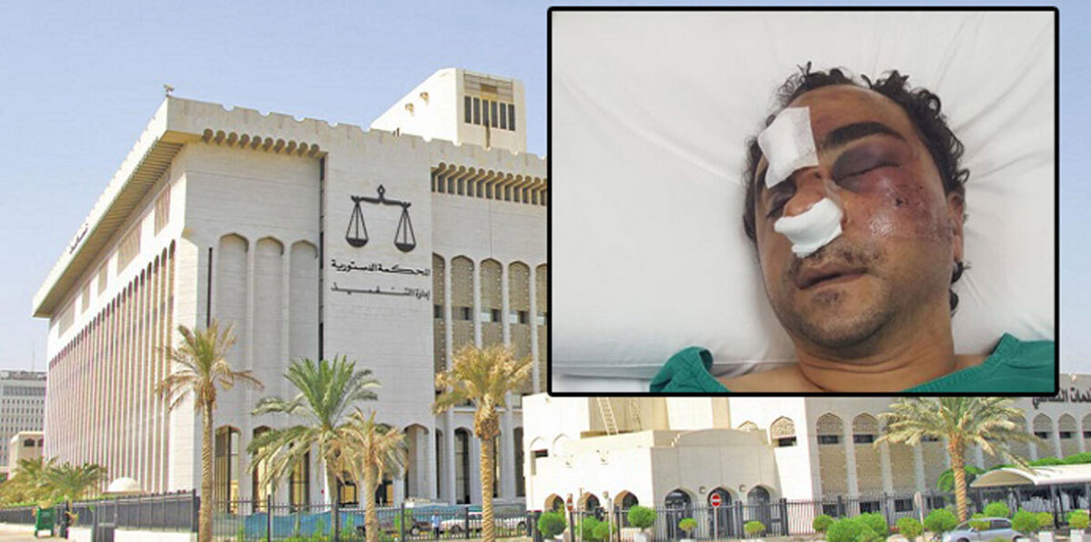 الكويتي المحكوم بـ"مشاجرة الشويخ" يعتدي على ضابطين
