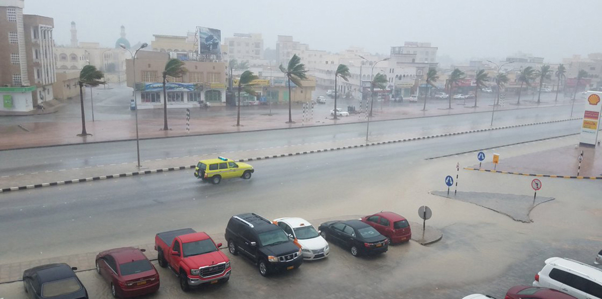 صلالة تسجل أعلى كمية هطول أمطار على وجه الكرة الأرضية