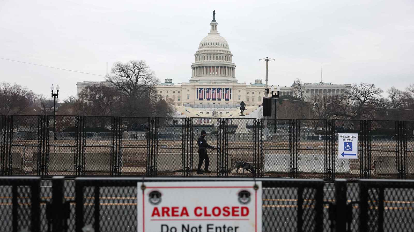 واشنطن تحولت إلى "ثكنة عسكرية".. اليوم تنصيب ترامب رئيساً