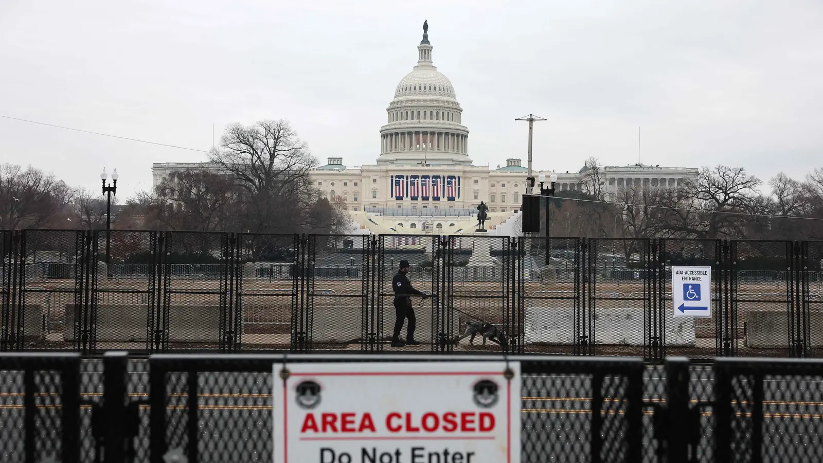 واشنطن تحولت إلى "ثكنة عسكرية".. اليوم تنصيب ترامب رئيساً