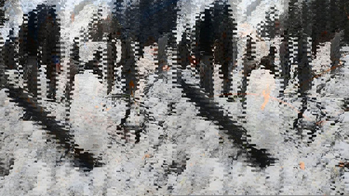 مقتل سبعة جنود هنود بانهيار ثلجي