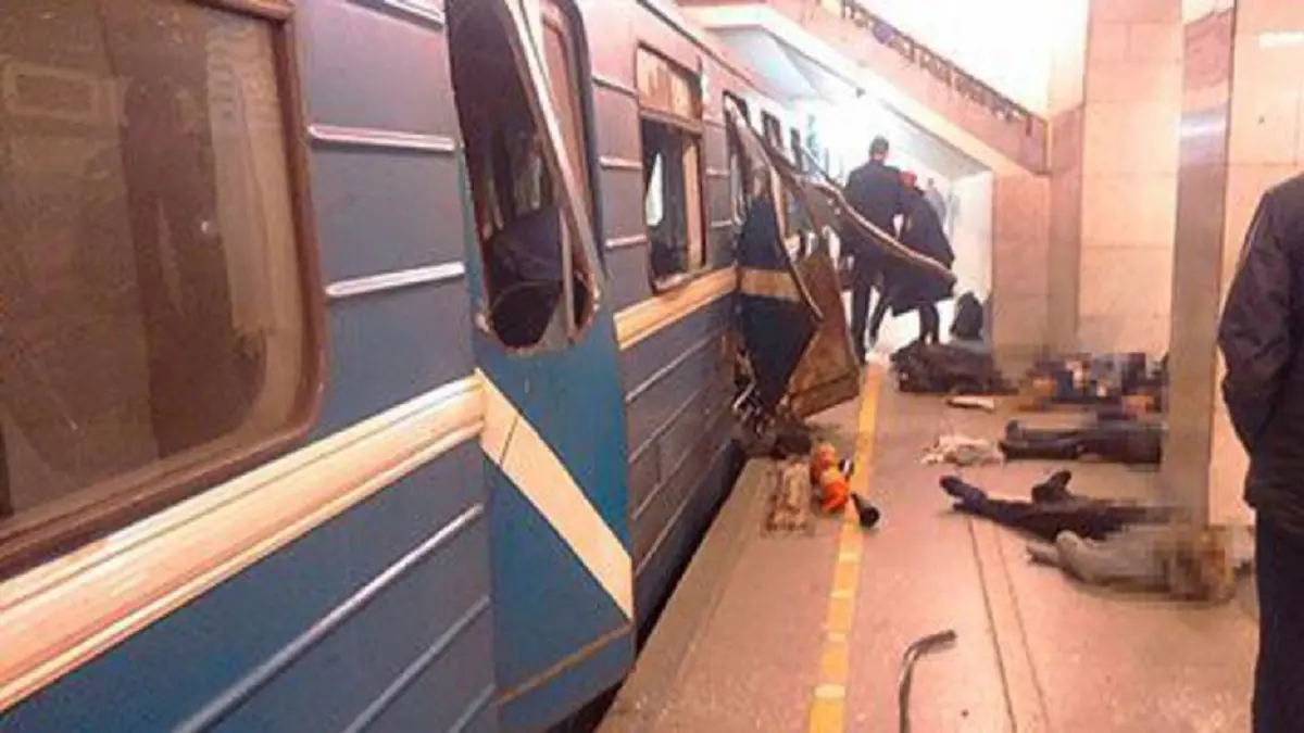 روسيا.. سجن 11 مدانًا بتدبير تفجير مترو سان بطرسبرغ