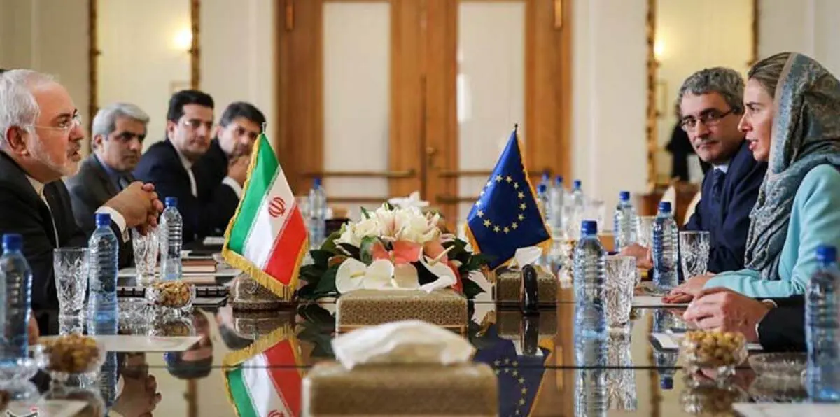 ظريف يوسط موغريني لترتيب لقاء مع فريق ترامب