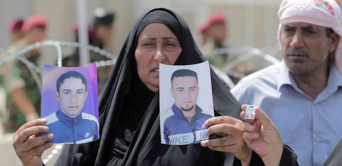 العثور على رفات 157 من ضحايا مجزرة "سبايكر" بتكريت العراقية