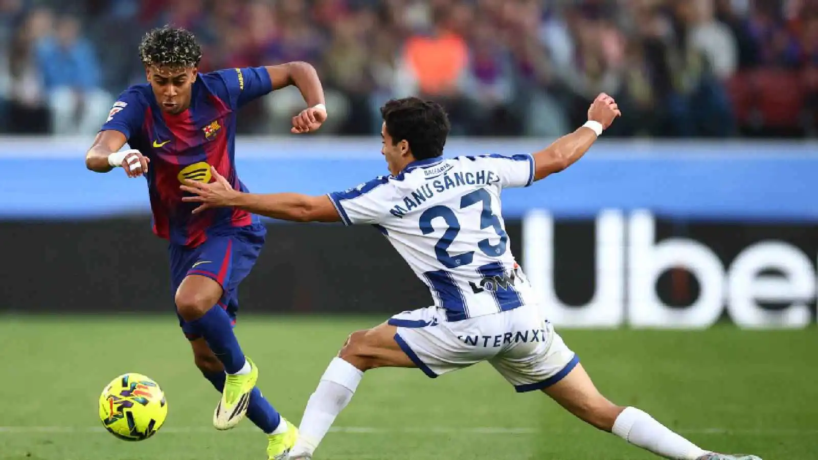 قرار فليك يغضب لامين يامال.. وتعليق مثير من مدرب برشلونة