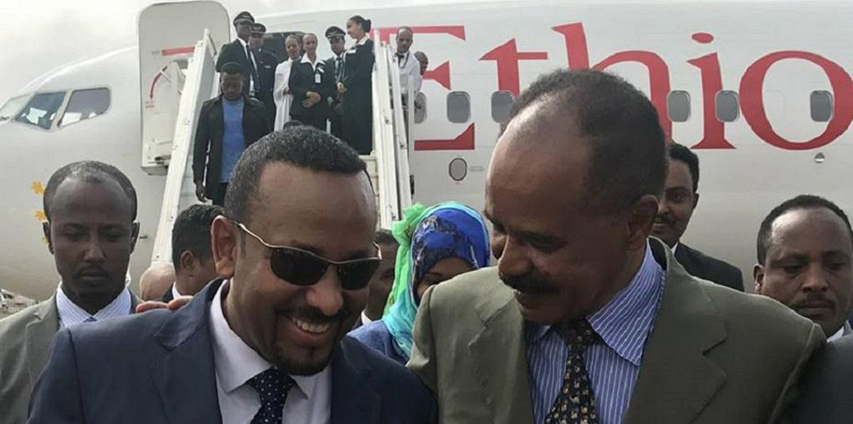 بالصور.. رئيسا إثيوبيا وإريتريا يصلان إلى السعودية غداة توقيع اتفاق سلام تاريخي بين البلدين   