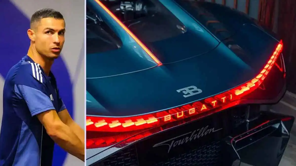 بوغاتي توربيون.. سعر ومواصفات أحدث سيارات أسطول كريستيانو رونالدو المذهل (صور)