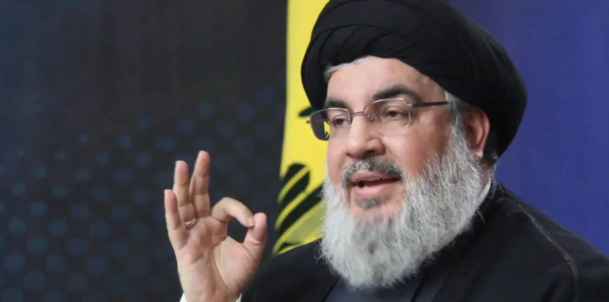 شاهد لأول مرة.. حسن نصرالله "بلا عمامة" أمام قاسم سليماني