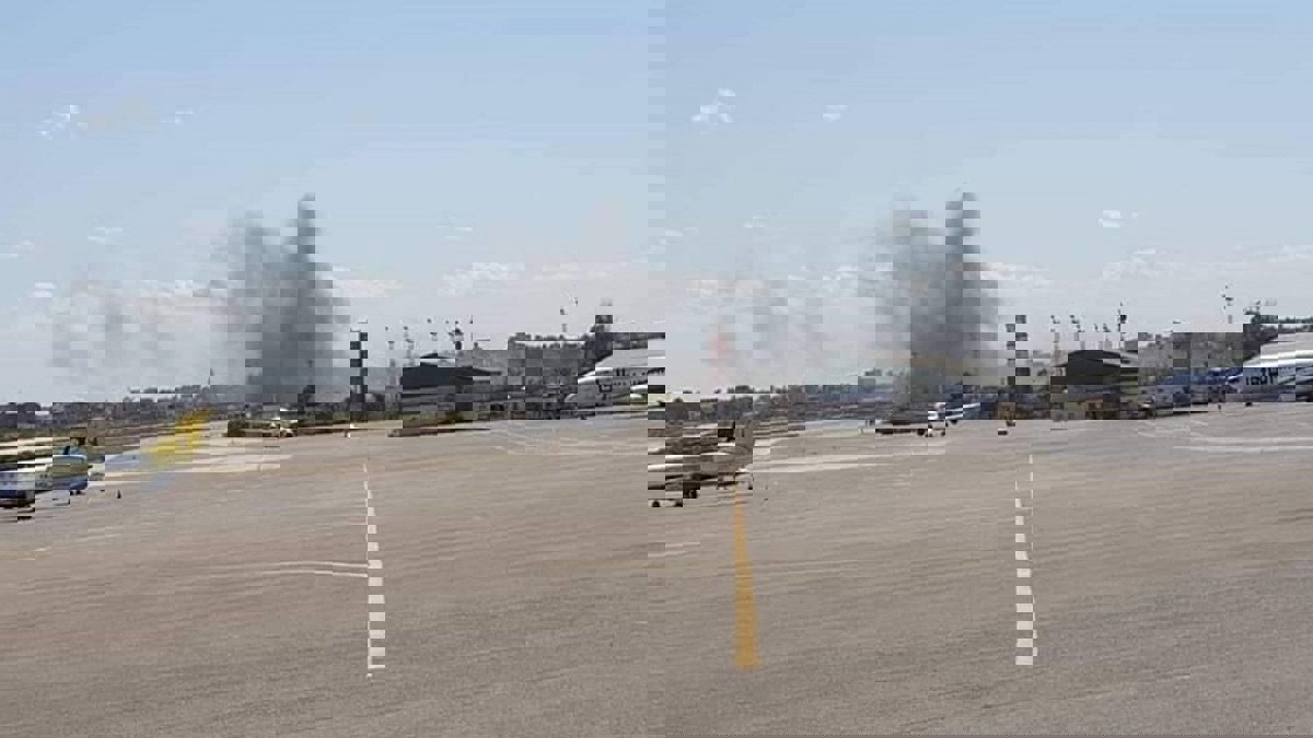 استهداف مطار معيتيقة في طرابلس بقصف عشوائي